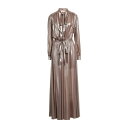 AjGoC fB[X s[X gbvX Long dresses Camel