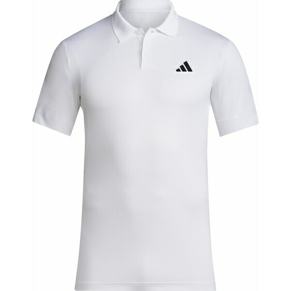 アディダス メンズ シャツ トップス adidas Men's FreeLift Polo White