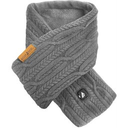 アクションヒート メンズ マフラー・ストール・スカーフ アクセサリー ActionHeat 5V Cable Knit Heated Scarf Grey