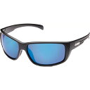 サンクラウド オプティクス レディース サングラス＆アイウェア アクセサリー Suncloud Milestone Polarized Sunglasses Black/Blue 1