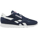 リーボック メンズ スニーカー シューズ Reebok Men 039 s Classic Nylon Shoes Navy/White/White