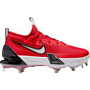 iCL Y 싅 X|[c Nike Men's Force Zoom Trout 9 Elite Metal Baseball Cleats Red/White