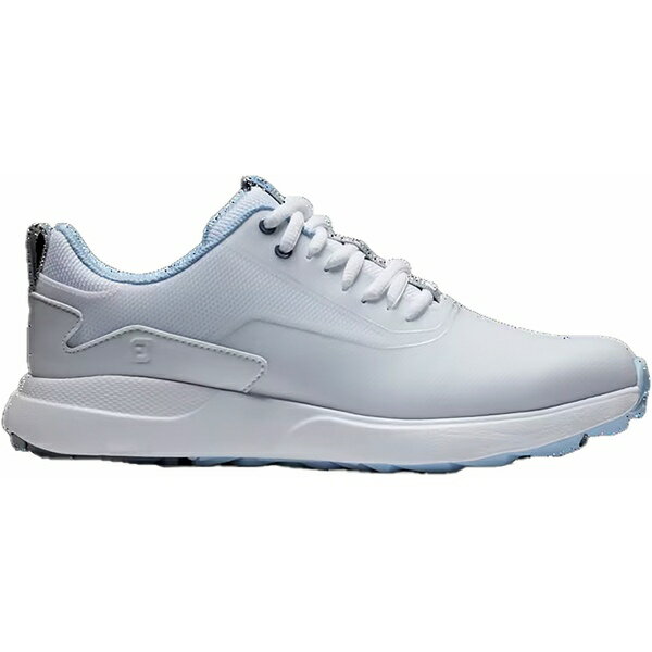 フットジョイ レディース ゴルフ スポーツ FootJoy Women 039 s Performa Golf Shoes White/Light Blue