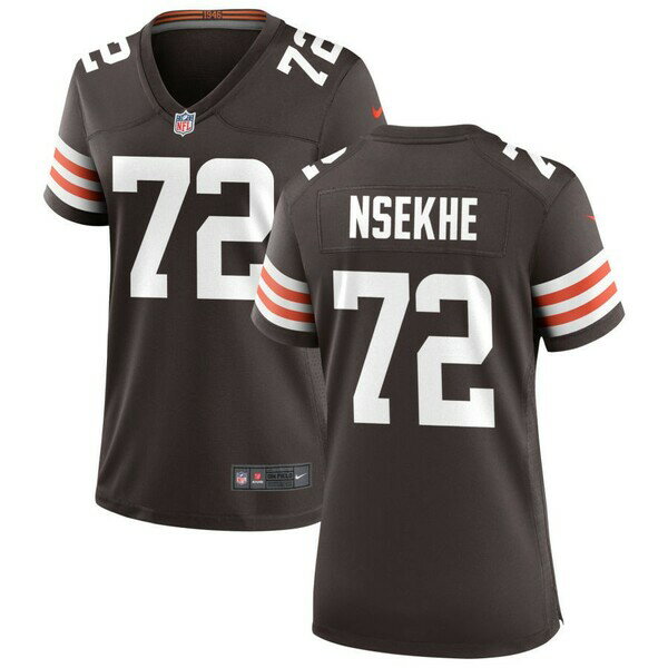 iCL fB[X jtH[ gbvX Nike Cleveland Browns Women's Custom Game Jersey Brown