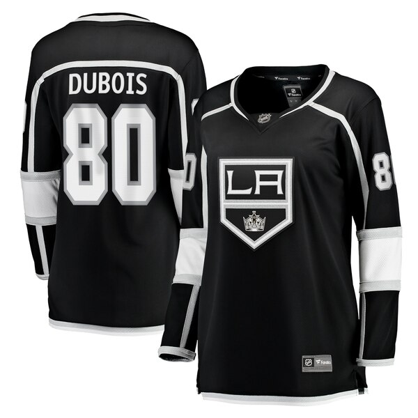 ファナティクス レディース ユニフォーム トップス PierreLuc Dubois Los Angeles Kings Fanatics Branded Women's Home Breakaway Player Jersey Black