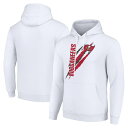 【送料無料】 スターター メンズ パーカー・スウェットシャツ アウター Tampa Bay Buccaneers Starter Color Scratch Fleece Pullover Hoodie White