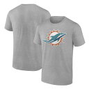 asty㤨̵֡ եʥƥ  T ȥåץ Miami Dolphins Fanatics Branded Team Logo TShirt Heather GrayפβǤʤ14,480ߤˤʤޤ