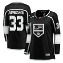 ファナティクス レディース ユニフォーム トップス Viktor Arvidsson Los Angeles Kings Fanatics Branded Women's Home Breakaway Player Jersey Black