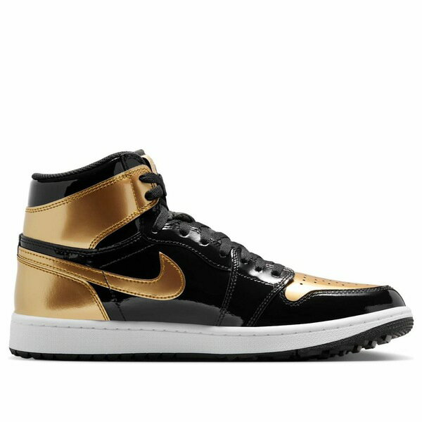 Air Jordan ジョーダン メンズ スニーカー 【Air Jordan 1 High Golf 'Patent Gold Toe' DQ0660-002】 サイズ US_7(25.0cm)