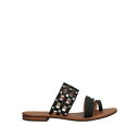 ジェオックス GEOX ジェオックス サンダル シューズ レディース Toe strap sandals Black