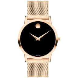 モバド モバド レディース 腕時計 アクセサリー Women's Museum Classic Swiss Quartz Red PVD Bracelet Watch 33mm Rose Gold