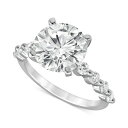 バッジェリーミシュカ メンズ リング アクセサリー Certified Lab Grown Diamond Engagement Ring (4-1/2 ct. t.w.) in 14k White Gold White Gold