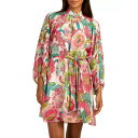 トリーナターク レディース ワンピース トップス Art Belted Floral Minidress multi