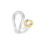 åݥꥹ ǥ  ꡼ Classico Chimera Two-Tone Cherish Bypass Ring silver