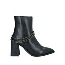 【送料無料】 トスカブルー? レディース ブーツ シューズ Ankle boots Black