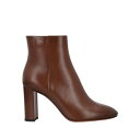 【送料無料】 サントーニ レディース ブーツ シューズ Ankle boots Brown