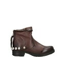 【送料無料】 エーエス98 レディース ブーツ シューズ Ankle boots Brown