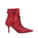 【送料無料】 フィロソフィーデロレンゾセラフィーニ レディース ブーツ シューズ Ankle boots Red