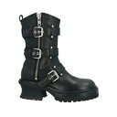 【送料無料】 エージーエル レディース ブーツ シューズ Ankle boots Black