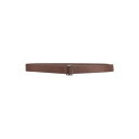 【送料無料】 ルイーザ ケラーノ レディース ベルト アクセサリー Belts Brown