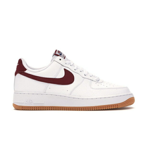 Nike ナイキ メンズ スニーカー 【Nike Air Force 1 Low '07 Gum Medium Brown】 サイズ US_7(25.0cm) White/Blue Void/Gum Medium Brown/Team Red