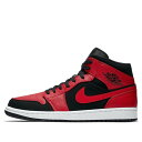 Air Jordan ジョーダン メンズ スニーカー 【Air Jordan 1 Mid 'Bred' 554724-054】 サイズ US_M_18(4)