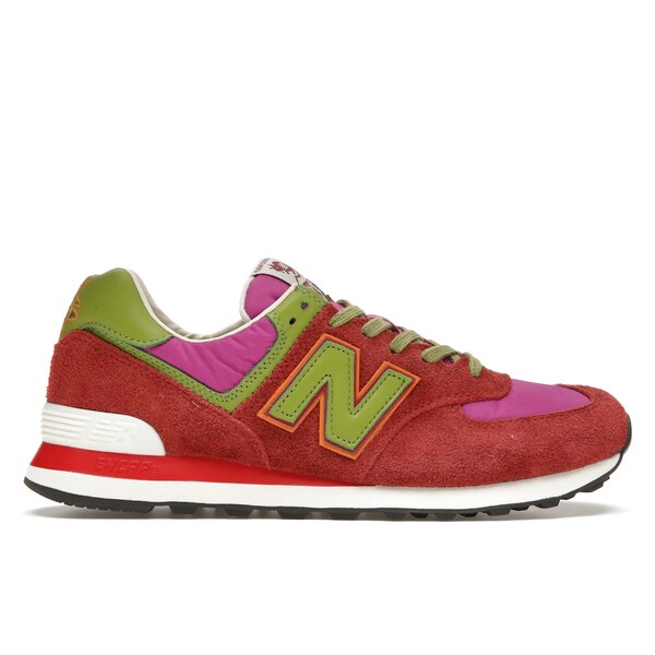 New Balance ニューバランス メンズ スニーカー 【New Balance 574 Stray Rats Red】 サイズ US_12(30.0cm) Red/Green/Pink