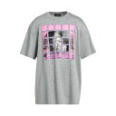 【送料無料】 トラサルディ メンズ Tシャツ トップス T-shirts Grey