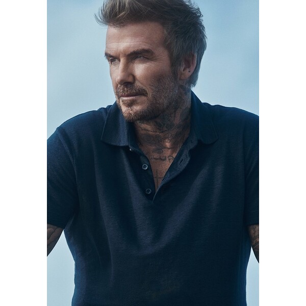 ܥ   塼 BECKHAM X BOSS PARRIS - Polo shirt - dark blue