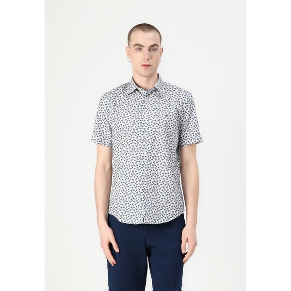 トミー ヒルフィガー メンズ サンダル シューズ FLEX PALM SHIRT - Shirt - ivory