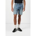 ラングラー メンズ サンダル シューズ TEXAS - Denim shorts - ocean surge