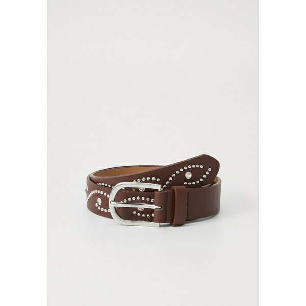 イーブン アンド オド レディース ベルト アクセサリー Belt - cognac