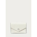 ラルフローレン レディース 財布 アクセサリー CROSSHATCH LEATHER SMALL FLAP CARD CASE - Wallet - soft ...