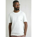 ウィアードフィッシュ メンズ Tシャツ トップス Basic T-shirt - light cream