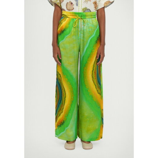 アレメ レディース カジュアルパンツ ボトムス IRIS PANT - Trousers - green アレメ レディース カジュアルパンツ ボトムス IRIS PANT - Trousers - green