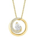 エフィー コレクション レディース ネックレス・チョーカー・ペンダントトップ アクセサリー EFFY Lab Grown Diamond Pear & Roun...