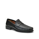 ブルーノマグリ メンズ スリッポン・ローファー シューズ Men's Tonio Leather Penny Loafers Black Nappa