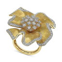 エフィー コレクション レディース リング アクセサリー EFFY Diamond Flower Statement Ring (1-3/8 ct. t.w.)...