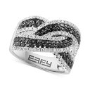 エフィー コレクション レディース リング アクセサリー EFFY Black & White Diamond Knot Ring (2-1/3 ct. t.w...