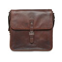 マンシーニ メンズ バックパック・リュックサック バッグ Buffalo Collection Crossover Tablet Bag Brown(4)