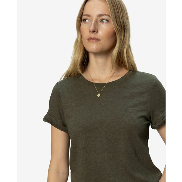 サンクチュアリー レディース カットソー トップス Women's Perfect Pull On T-Shirt Kalamata