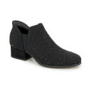 ケネスコール レディース ブーツ シューズ Women's Side EZ Knit Slip-On Booties Black
