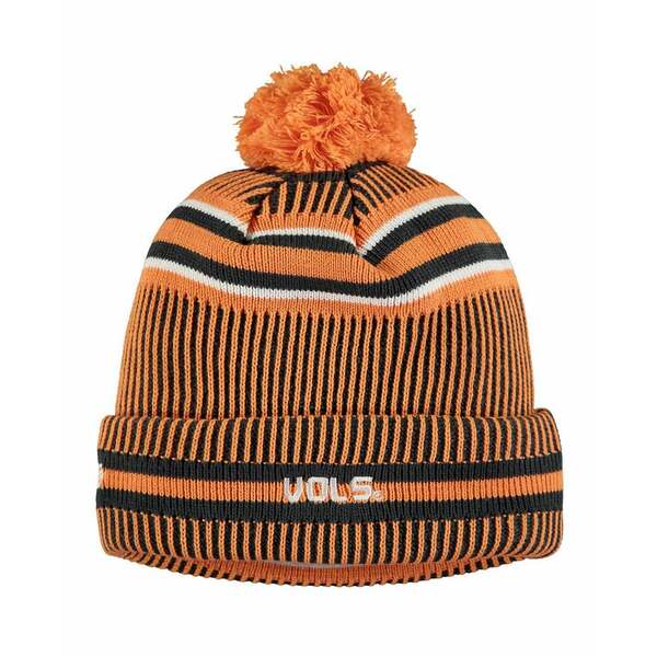 ニューエラ メンズ 帽子 アクセサリー Men's Tennessee Orange Tennessee Volunteers Sideline Home Cuffed Knit Hat Orange