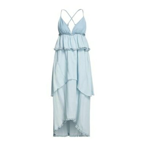 【送料無料】 ピンコ レディース ワンピース トップス Midi dresses Azure 【送料無料】 ピンコ レディース ワンピース トップス Midi dresses Azure