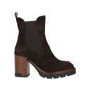 【送料無料】 アルバーノ レディース ブーツ シューズ Ankle boots Brown