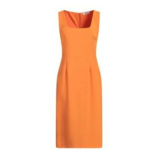【送料無料】 スオリ レディース ワンピース トップス Midi dresses Orange 【送料無料】 スオリ レディース ワンピース トップス Midi dresses Orange
