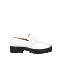 【送料無料】 マルタンマルジェラ レディース スリッポン・ローファー シューズ Loafers White