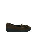 【送料無料】 フィットフロップ レディース スリッポン・ローファー シューズ Loafers Green(4)