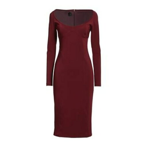 【送料無料】 ピンコ レディース ワンピース トップス Midi dresses Red 【送料無料】 ピンコ レディース ワンピース トップス Midi dresses Red