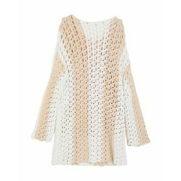 【送料無料】 リビアナコンティ レディース ワンピース トップス Mini dresses Beige